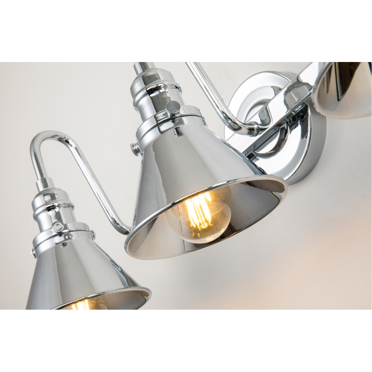 Provence 3 Light 24 inch PC Bath Light Wall Light in Polished Chrome